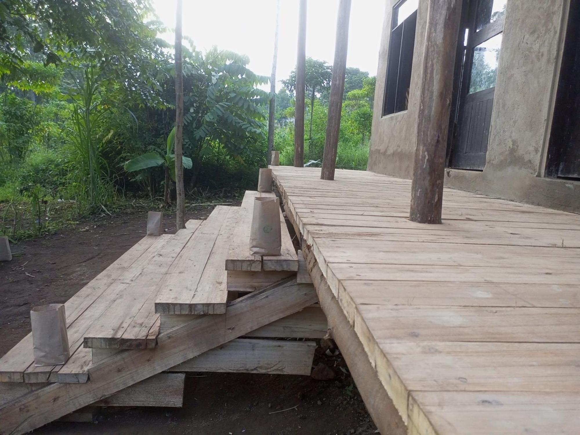 Вилла Kibale River Camp Lake Nyabikere Экстерьер фото